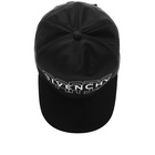 Givenchy Paris Logo Curves Peak Cap