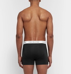 Calvin Klein Underwear - Three-Pack Stretch-Cotton Boxer Briefs - Men - Black