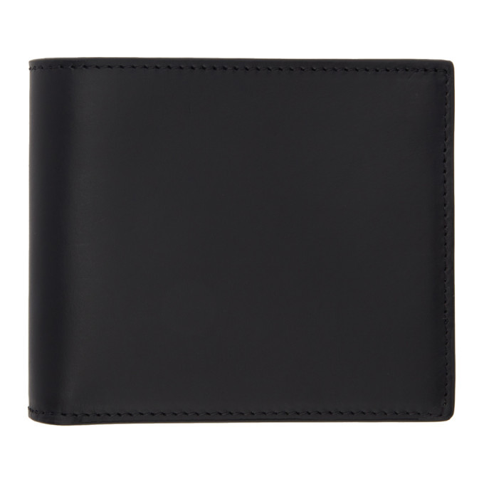 Photo: Maison Margiela Black Leather Fold-Out Bifold Wallet