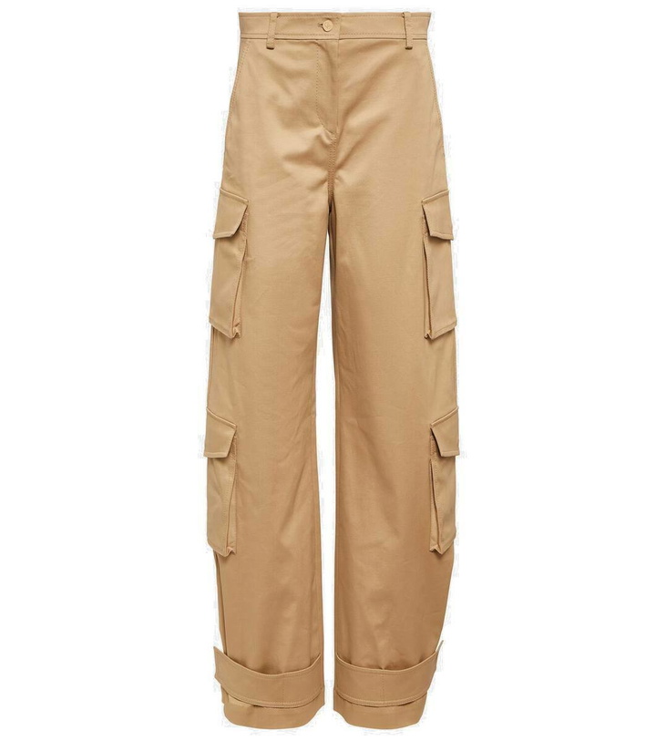 Photo: Valentino High-rise wide-leg cargo pants