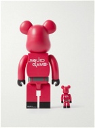 BE@RBRICK - Squid Game 100% 400% Printed PVC Figurine Set