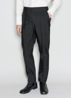 Saint Laurent High-Waisted Faille Pants