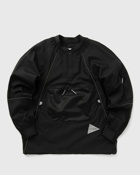 And Wander Breath Rip Pullover Jacket Black - Mens - Half Zips