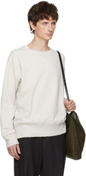 Maison Margiela Beige Cotton Sweatshirt