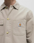 Carhartt WIP Michigan Coat Beige Mens Overshirt