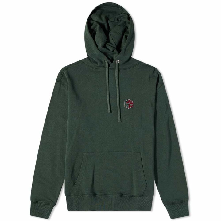 Photo: YMC Men's Trugoy Popover Hoody in Green