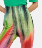 The Attico - Jamie high-rise stirrup leggings