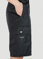 Prada - Re-Nylon Shorts in Black