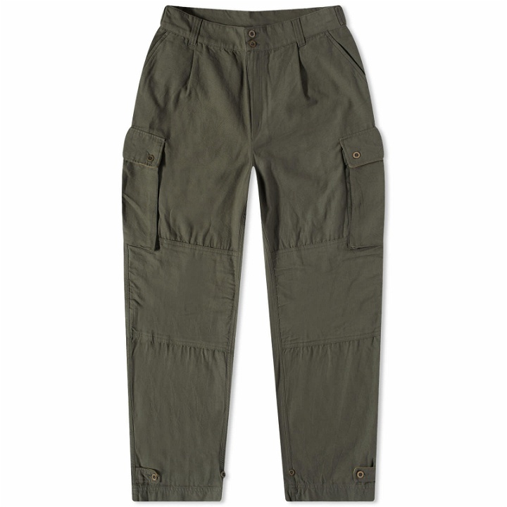 Photo: FrizmWORKS Men's M64 French Army Pants in Charcoal