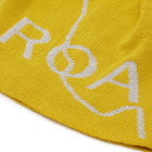 ROA Men's Logo Beanie in Yellow 