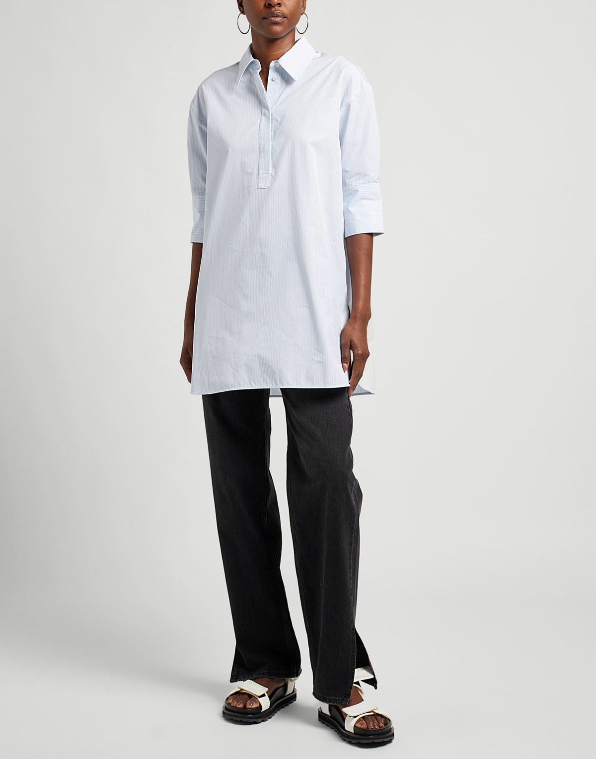 Jil Sander Womens Shirt Sky in Blue