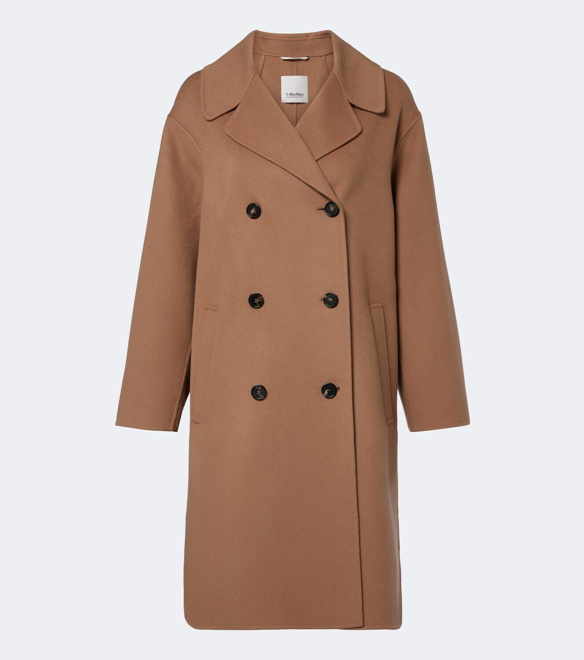 'S Max Mara Double-breasted virgin wool coat