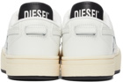 Diesel White S-Ukiyo Low Sneakers