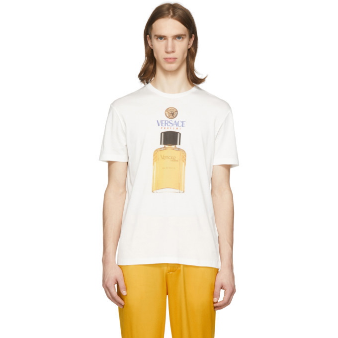 Photo: Versace Off-White Perfume T-Shirt