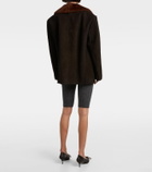 Prada Knitted wool and cashmere shorts