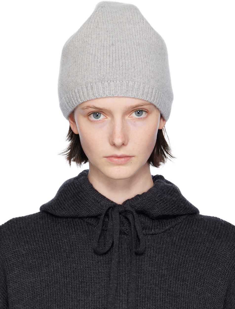 【JOSEPH】ribbed cotton, wool and cashmere-blend beanie Joseph - Ribbed-knit cashmere-blend beanie hat Joseph