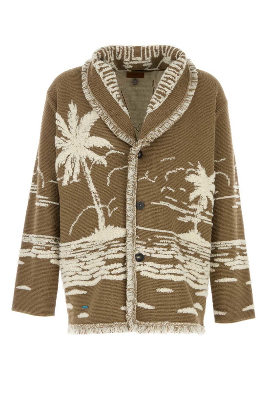 Photo: Alanui Embroidered Silk Blend Cardigan