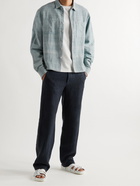 11.11/ELEVEN ELEVEN - Breeze Cotton Shirt - Blue - S