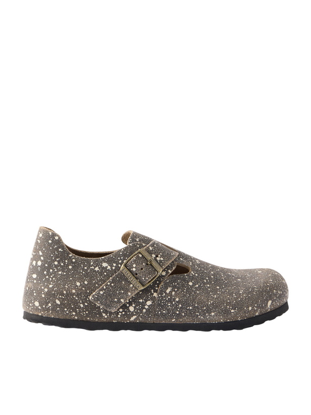 Photo: BIRKENSTOCK 1774 - Song for the Mute London Leather Clogs - Gray