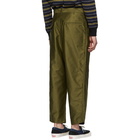 Comme des Garcons Homme Khaki Moleskin Trousers