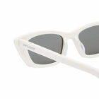 Saint Laurent Sunglasses Women's Saint Laurent SL 277 Sunglasses in White/Grey 