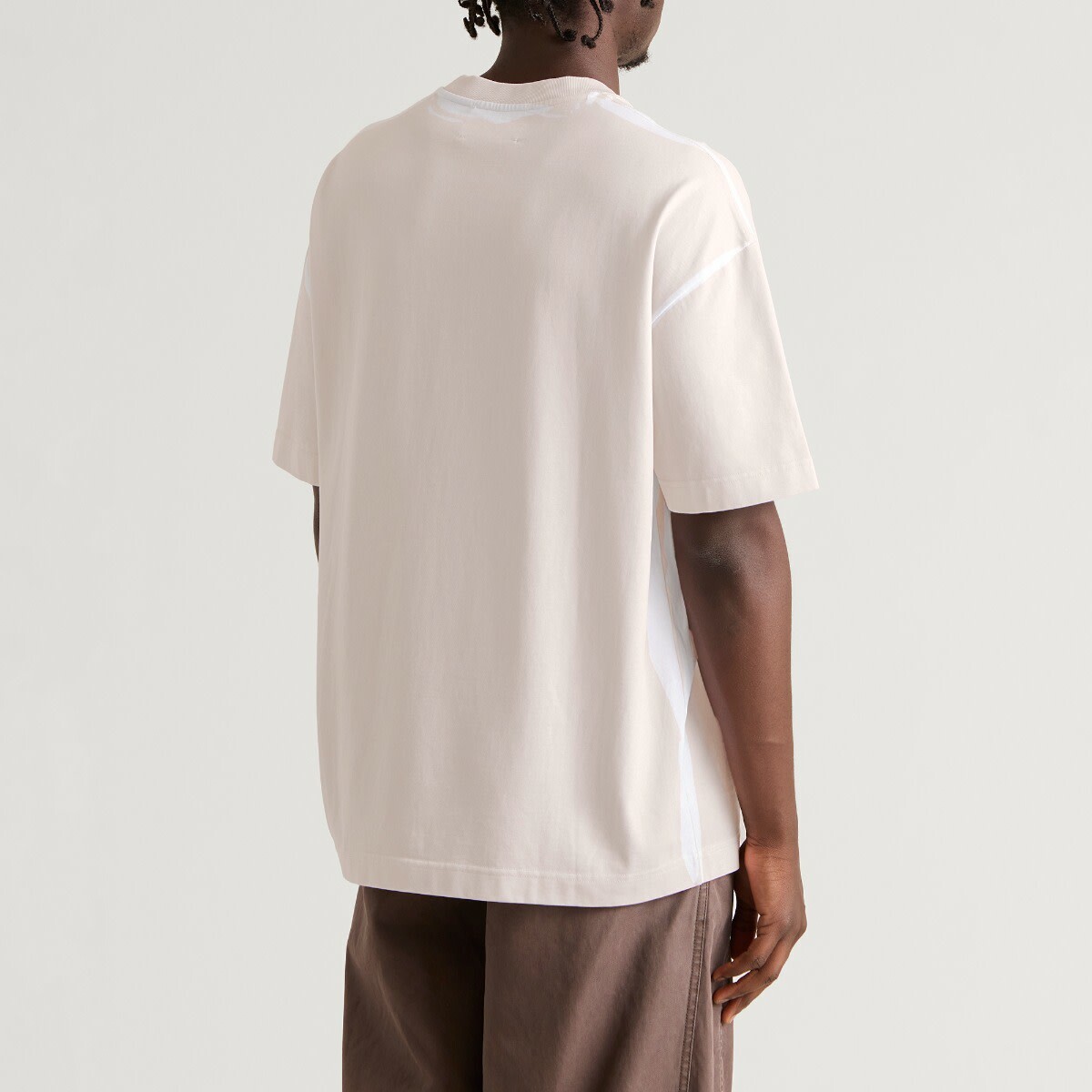 END. x Samsøe Samsøe Men's Sajason T-Shirt in Ecru