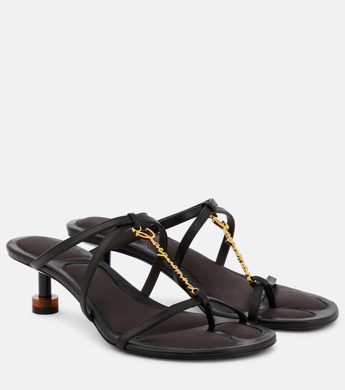 Jacquemus Les Sandales Basses Pralu leather sandals Jacquemus