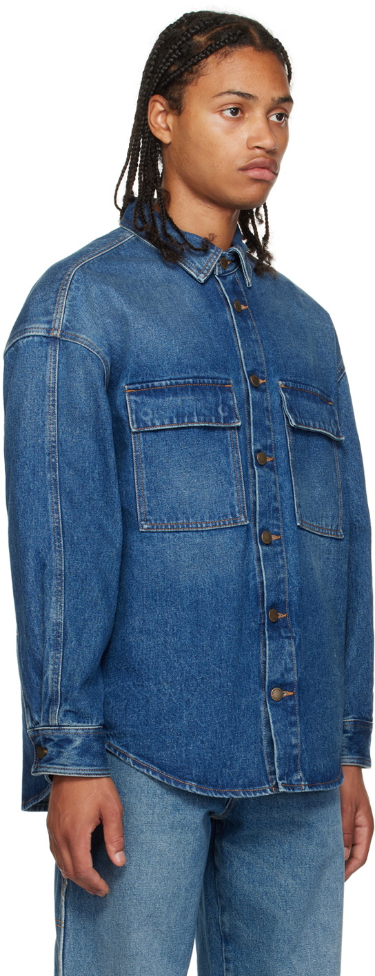DARKPARK Blue Warren Denim Shirt