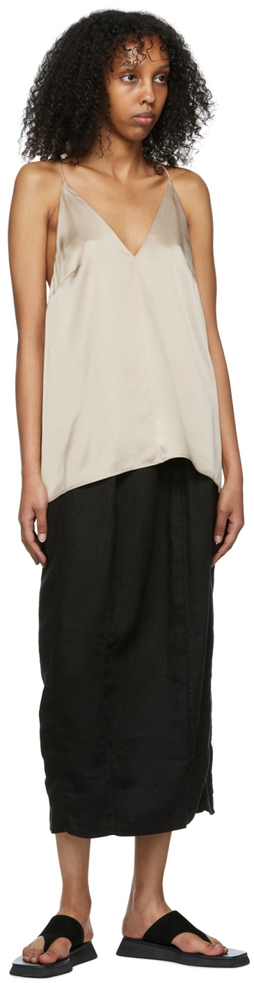 House of Dagmar Beige Ceres Tank Top