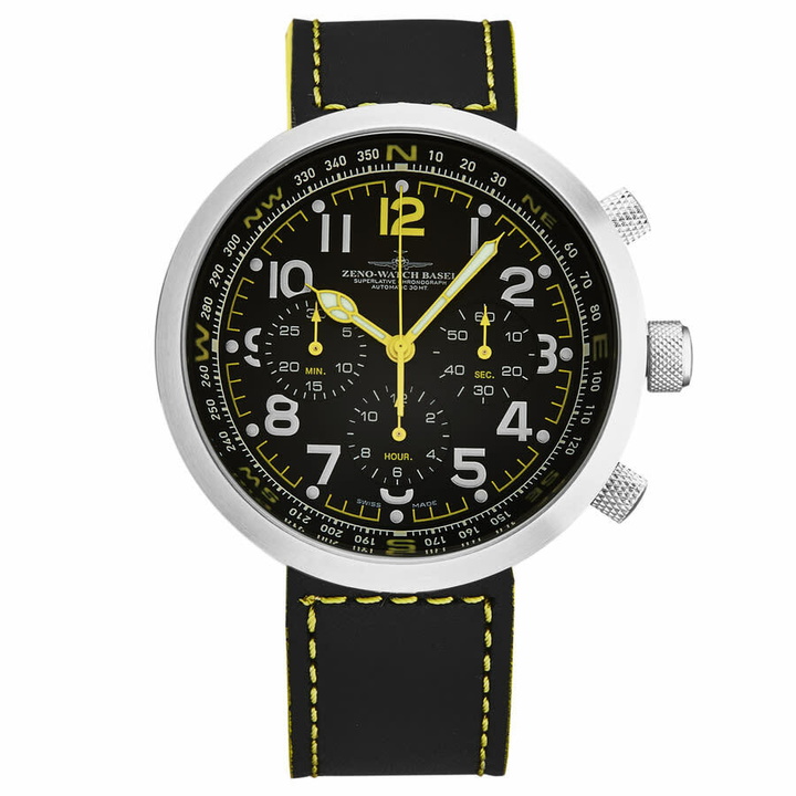 Photo: Zeno Ronda Auto Chronograph Automatic Black Dial Mens Watch B560-A19