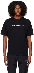 PLACES+FACES Black Printed T-Shirt