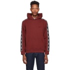 Coach 1941 Red Logo Tape Hoodie