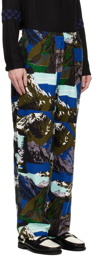 NOMA t.d. Multicolor Patterned Trousers