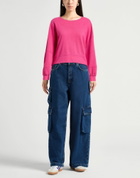 Jijil Womens Sweatshirt Fuchsia