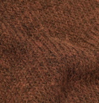 Séfr - Leth Ribbed-Knit Sweater - Brown