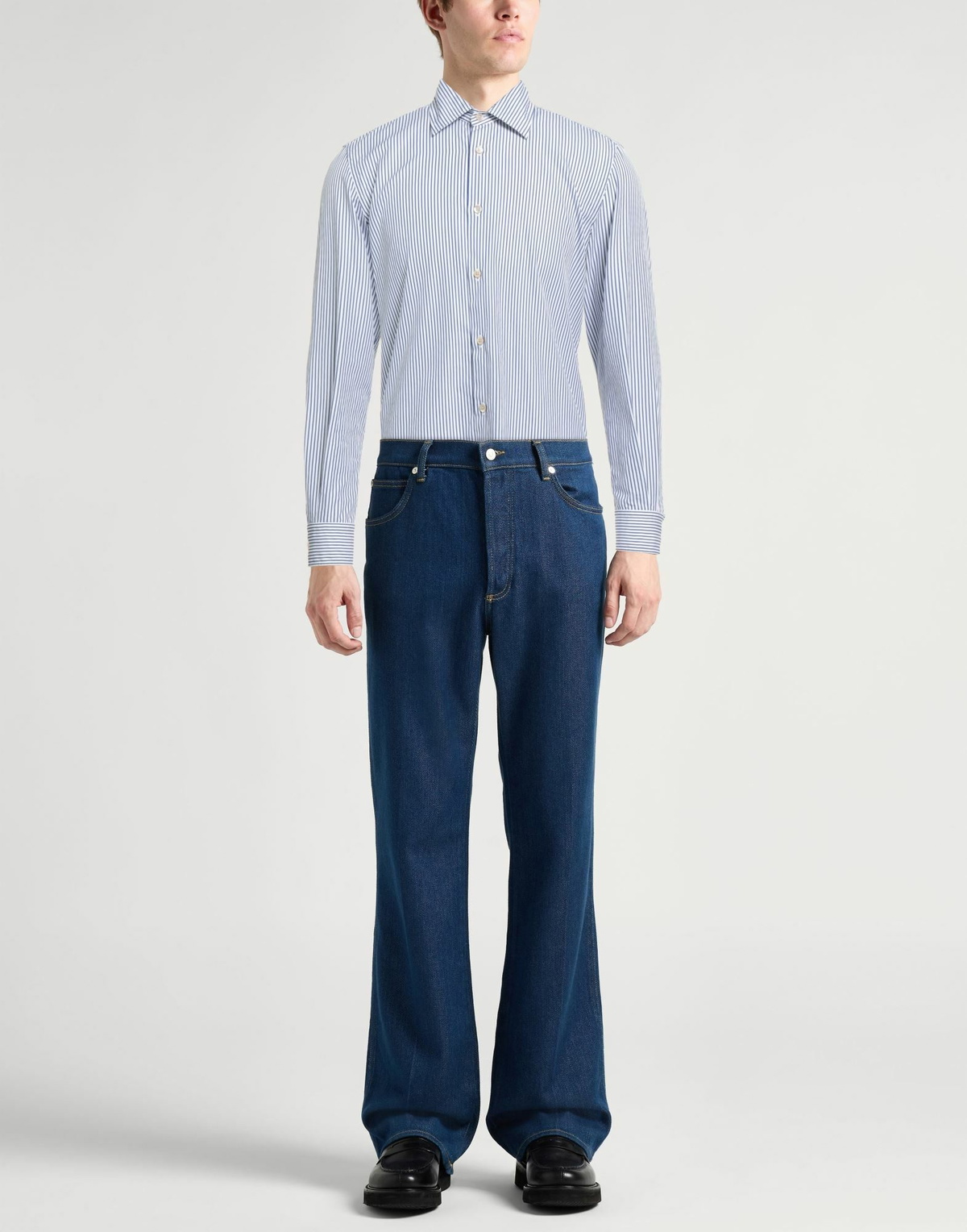 Boglioli Mens Shirt in Blue