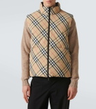Burberry Burberry Check down vest