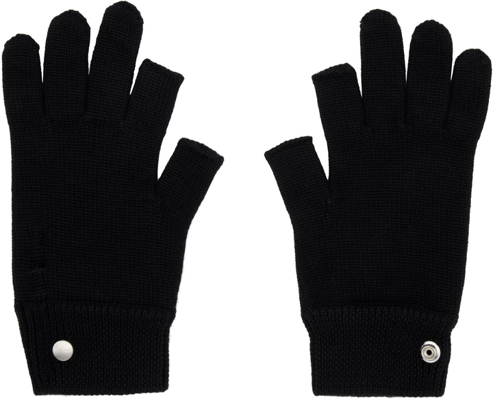 Photo: Rick Owens Black Concordians Touchscreen Gloves