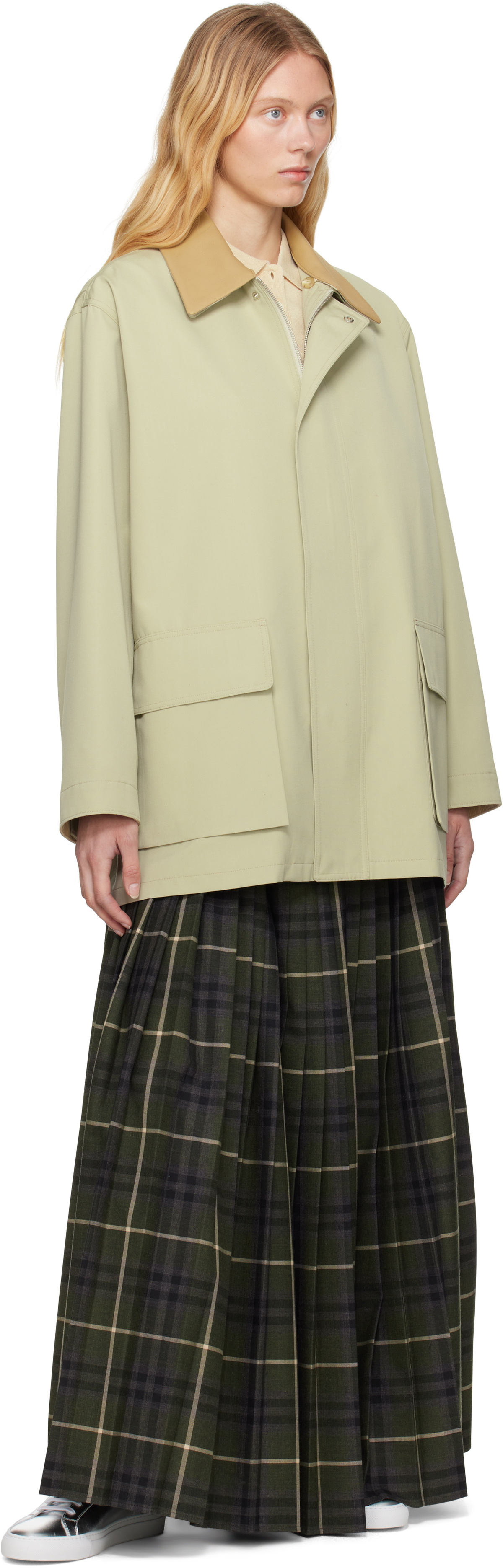 Common Projects Silver Achilles Shiny Sneakers