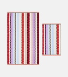 Missoni Eva Zigzag set of 2 cotton terry towels