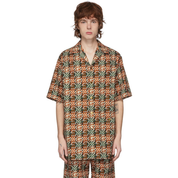 Photo: Gucci Multicolor G Print Short Sleeve Shirt