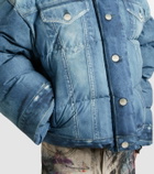Acne Studios Trompe-l’oeil down jacket