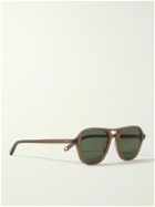 Garrett Leight California Optical - Doc Aviator-Style Acetate Sunglasses