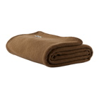 Tekla Brown Wool Pure Blanket