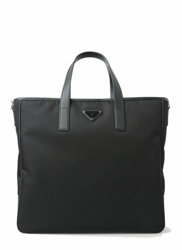 Photo: Re-Nylon Tote Bag in Black