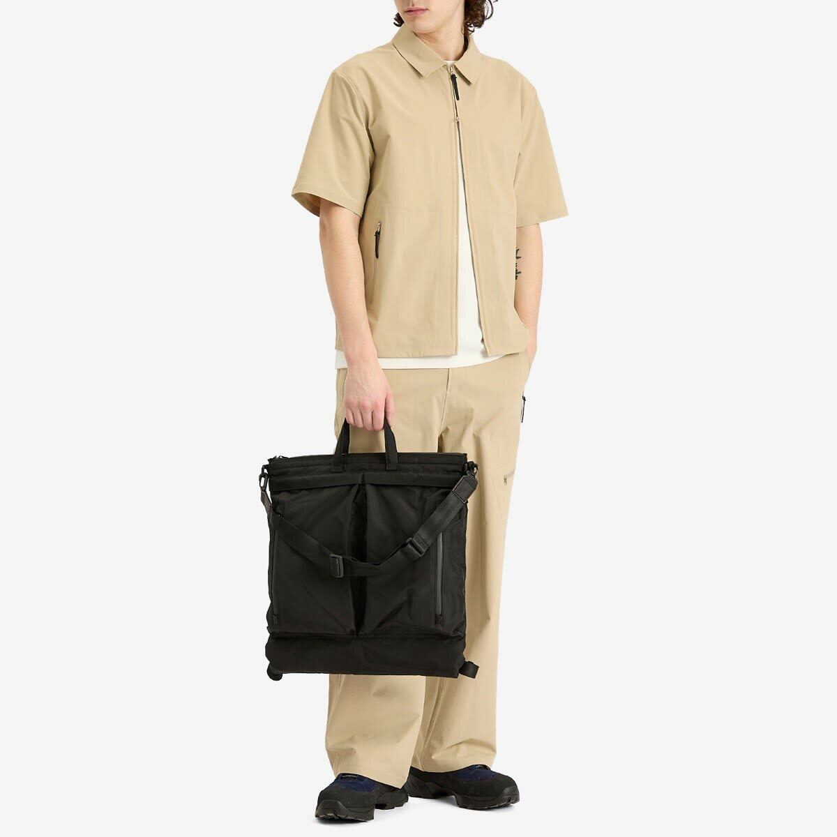 F/CE. 420 re/cor 3-Way Helmet Bag in Black 