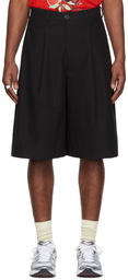 LU'U DAN SSENSE Exclusive Black Baggy Shorts