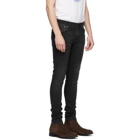 Nudie Jeans Black Tight Terry Jeans