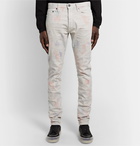 John Elliott - The Cast 2 Skinny-Fit Tie-Dyed Denim Jeans - White