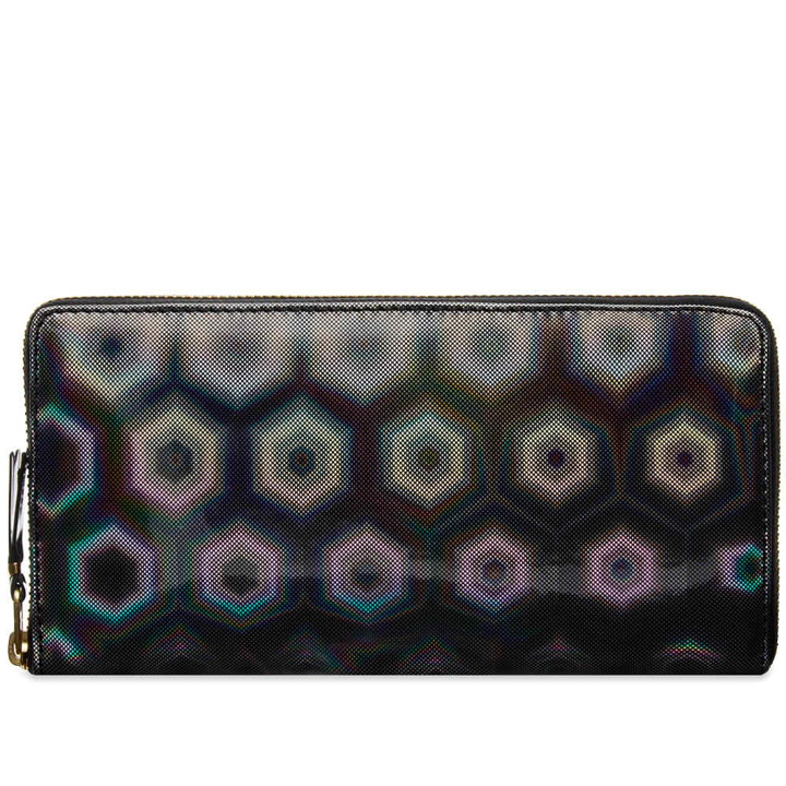 Photo: Comme des Garcons SA0110 Black Rainbow Zip Wallet